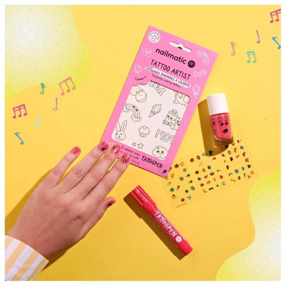 Nailmatic Kids Coffret Crazy Artists|Enfant Coffrets|Coffrets