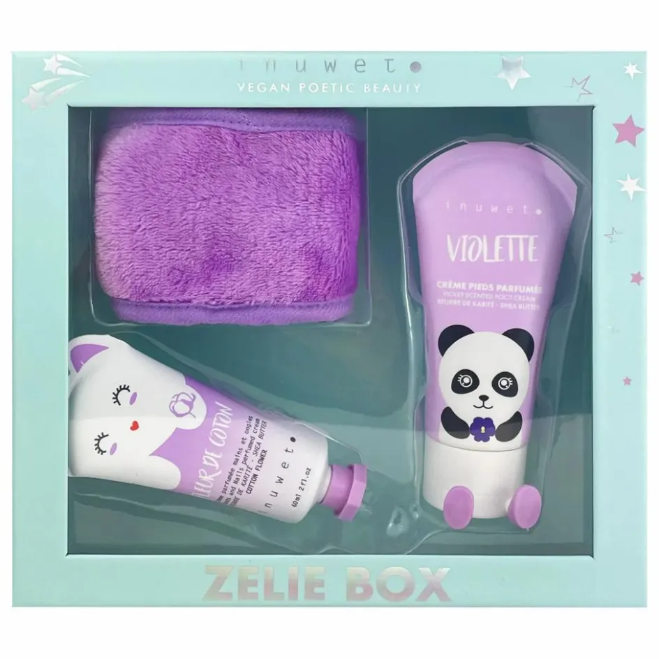 Online Inuwet Coffret crèmes avec bandeau de soin Zélie Violet
