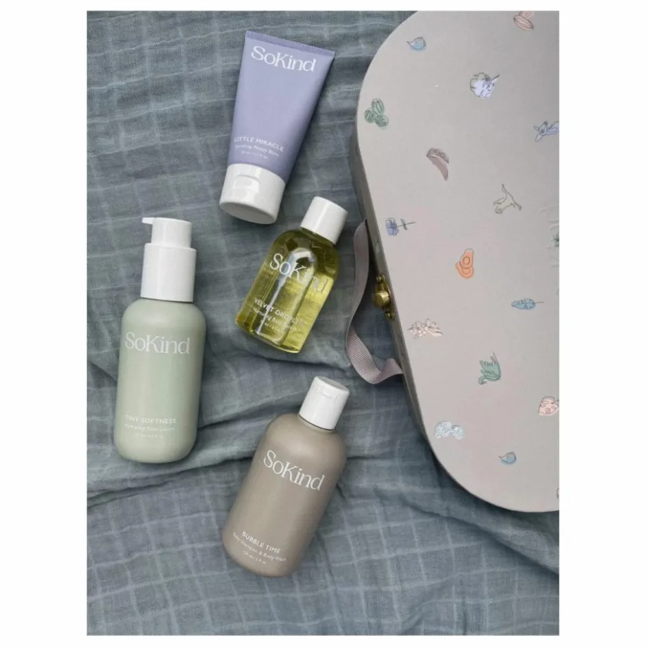 Enfant SoKind Cadeau De Naissance|Soins Du Corps*Coffret découverte pour bébé