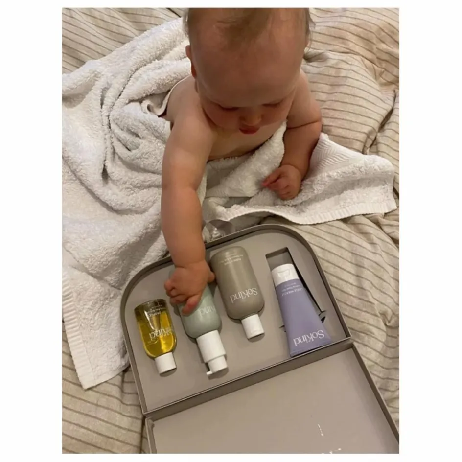 Enfant SoKind Cadeau De Naissance|Soins Du Corps*Coffret découverte pour bébé