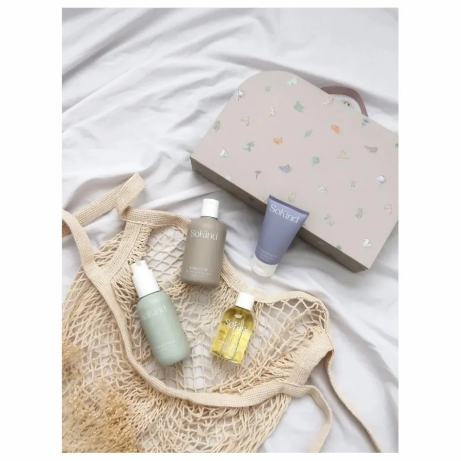 Enfant SoKind Cadeau De Naissance|Soins Du Corps*Coffret découverte pour bébé