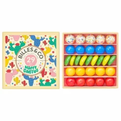 Billes & Co Coffret de 29 billes Cactus| Jeux D'Extérieur