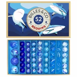Outlet Coffret de 52 billes Requins Jeux D'Extérieur