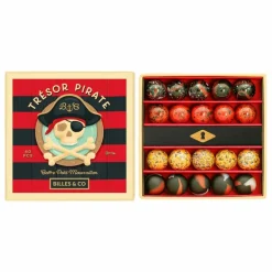 Billes & Co Coffret de 40 billes Trésor Pirate| Jeux D'Extérieur
