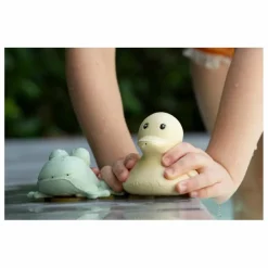 Hevea Coffret de jouets pour le bain upcyclés - Canard & Grenouille || Jouets D'Éveil|L'Heure Du Bain