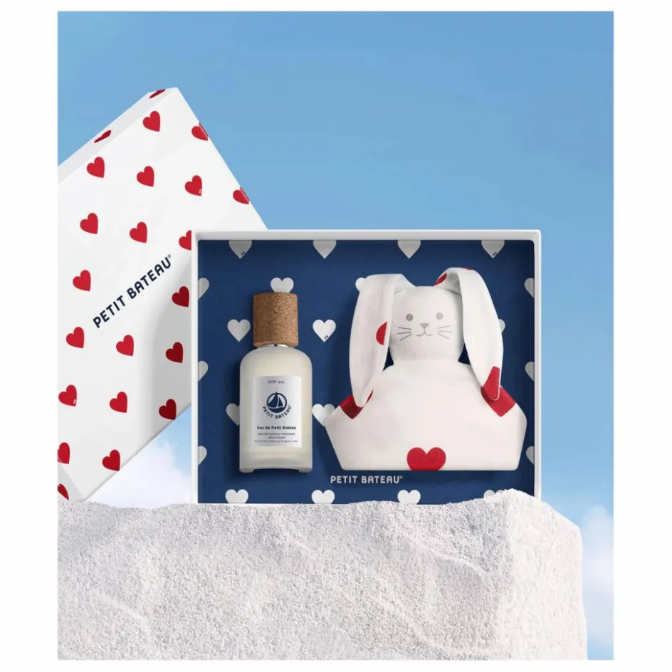 New Petit Bateau Coffret de naissance parfum et doudou Non teinté