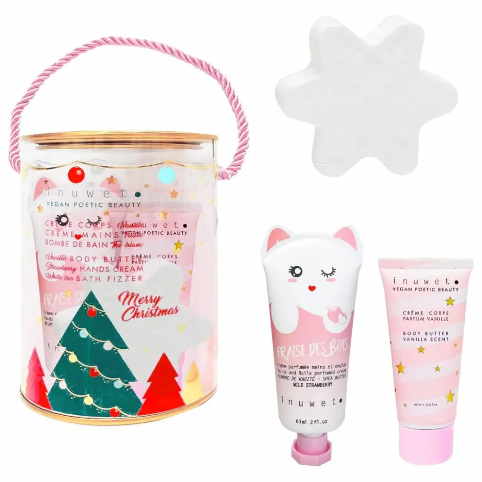Inuwet Coffret de Noël Blanc