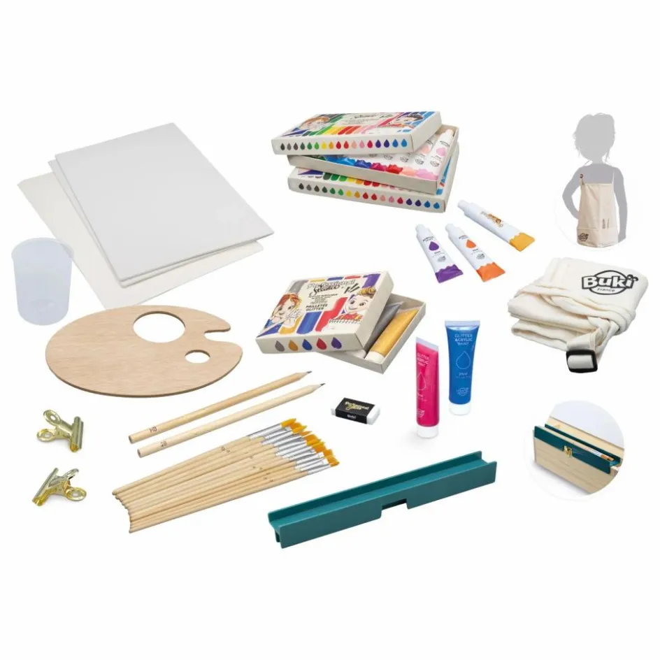 Outlet Buki Coffret de peinture Multicolore