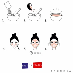 Outlet Inuwet Coffret DIY masques en poudre Non teinté