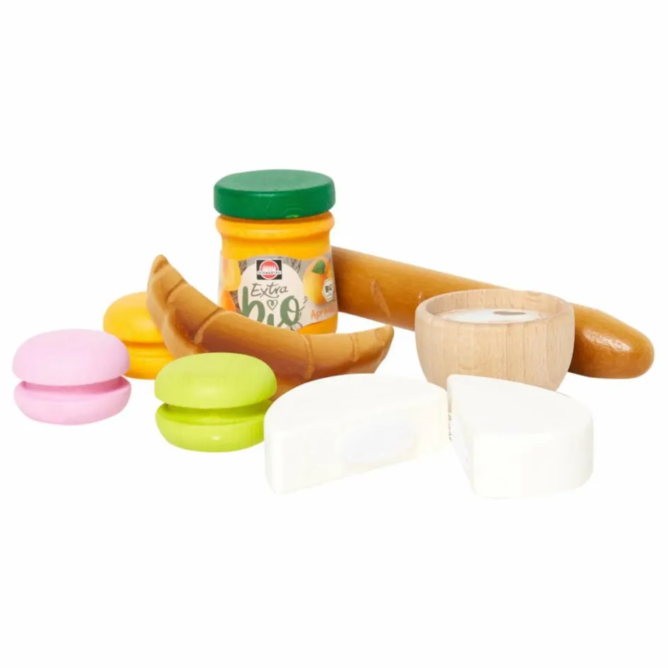 Erzi Coffret déjeuner à la française - Set de 9| Cuisines, Marchandes