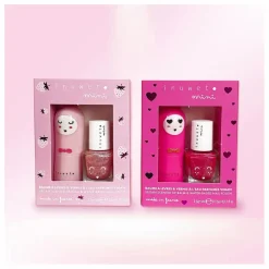 Hot Coffret duo baume à lèvres et vernis à l'eau Fraise Enfant/Femme Soins Du Visage|Coffrets