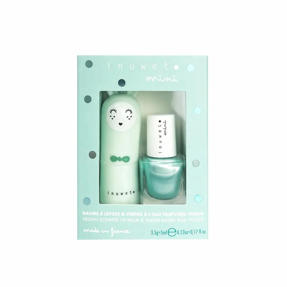 Inuwet Coffret duo vernis et baume à lèvres ||Enfant Coffrets|Coffrets