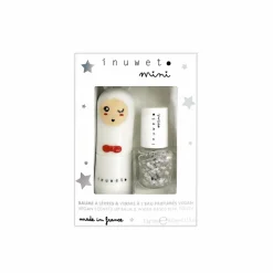 Sale Inuwet Coffret duo vernis et baume à lèvres | Blanc