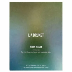 L:A BRUKET Coffret First Frost - Citronelle|Homme/Femme Soins Du Visage|Soins Du Corps