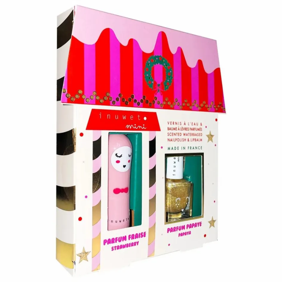 Inuwet Coffret lèvres et ongles Juliette House 2025|Enfant Soins Du Visage|Coffrets