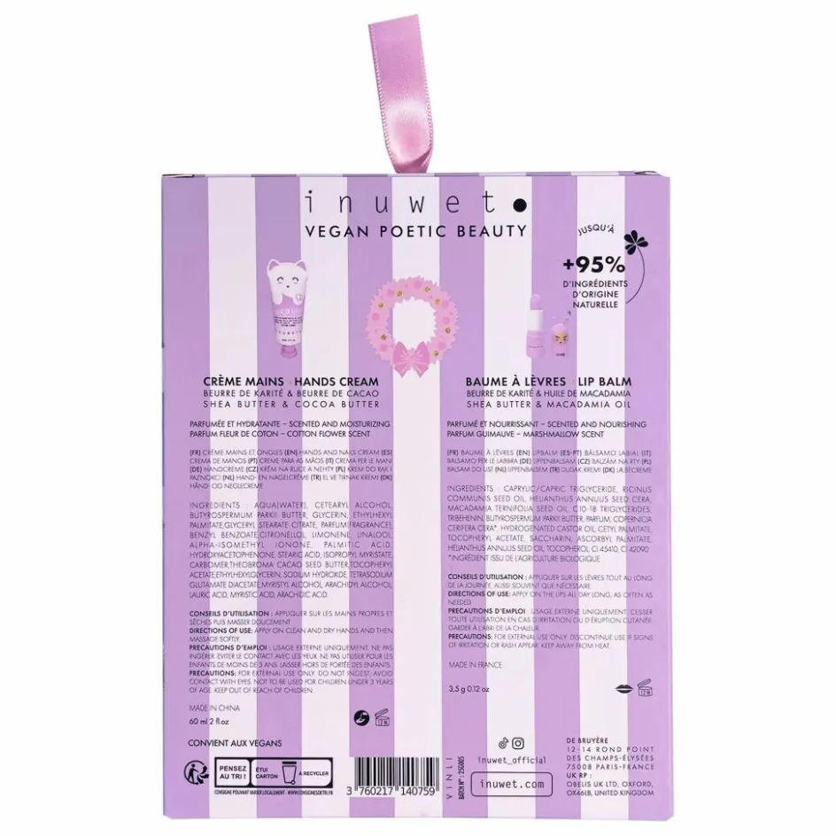 Inuwet Coffret mains et lèvres Li|Enfant Coffrets|Coffrets