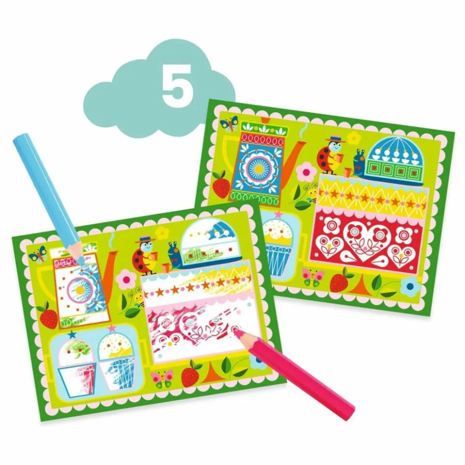 Djeco Jouets D'Éveil|Jouets D'Éveil*Coffret multi-activités Chat et ses amis