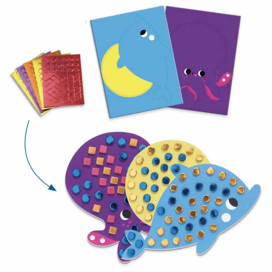 Djeco Loisirs Créatifs*Coffret multi-activités La mer et ses plaisirs