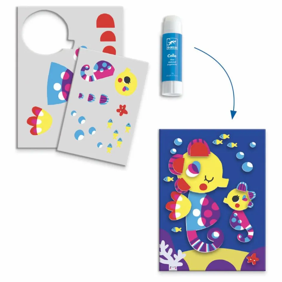 Djeco Loisirs Créatifs*Coffret multi-activités La mer et ses plaisirs