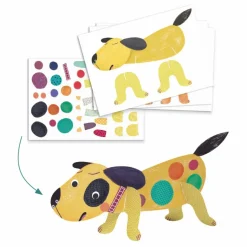 Djeco Coffret multi-activités Les animaux et leurs maisons| Loisirs Créatifs