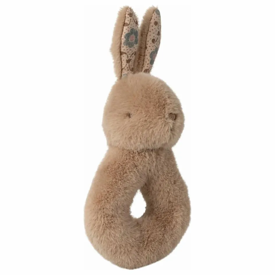 Maileg Jouets D'Éveil|Hochets Et Anneaux De Dentition*Coffret naissance - Hochet Lapin et lange |