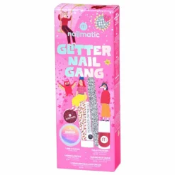 Enfant Nailmatic Kids Coffrets|Coffrets*Coffret ongles Glitter Nail Gang