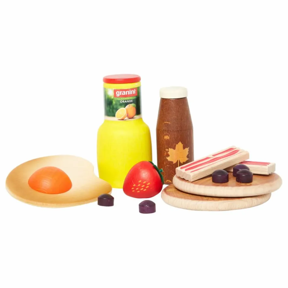 Clearance Erzi Coffret petit déjeuner Américain - Set de 13 Multicolore