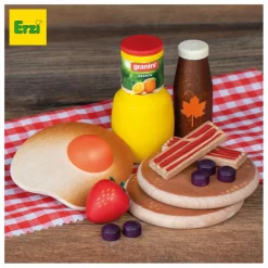 Clearance Erzi Coffret petit déjeuner Américain - Set de 13 Multicolore