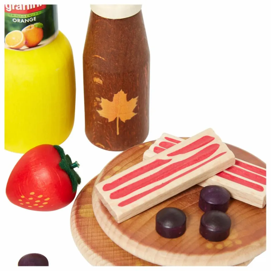 Clearance Erzi Coffret petit déjeuner Américain - Set de 13 Multicolore