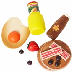 Clearance Erzi Coffret petit déjeuner Américain - Set de 13 Multicolore