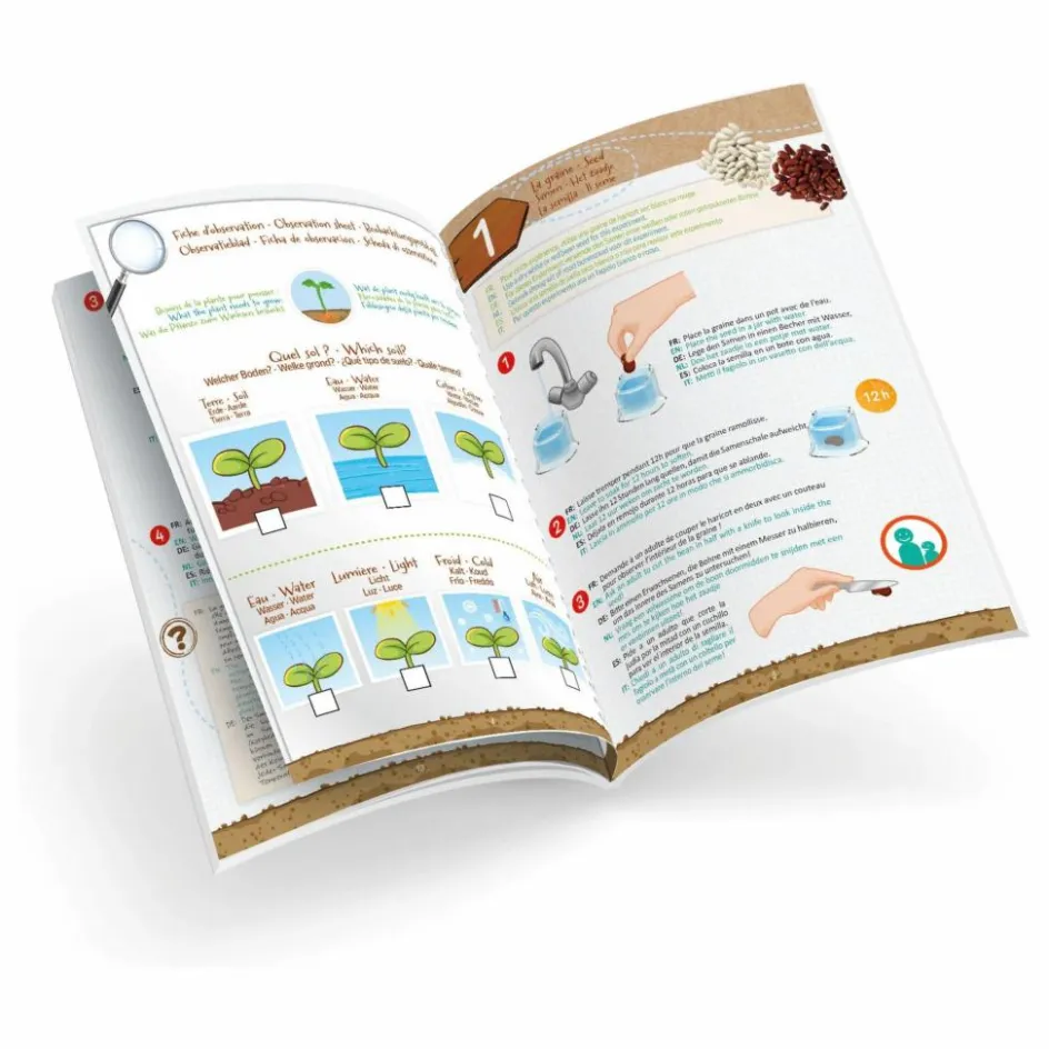 Sale Coffret Petites pousses Jeux Éducatifs