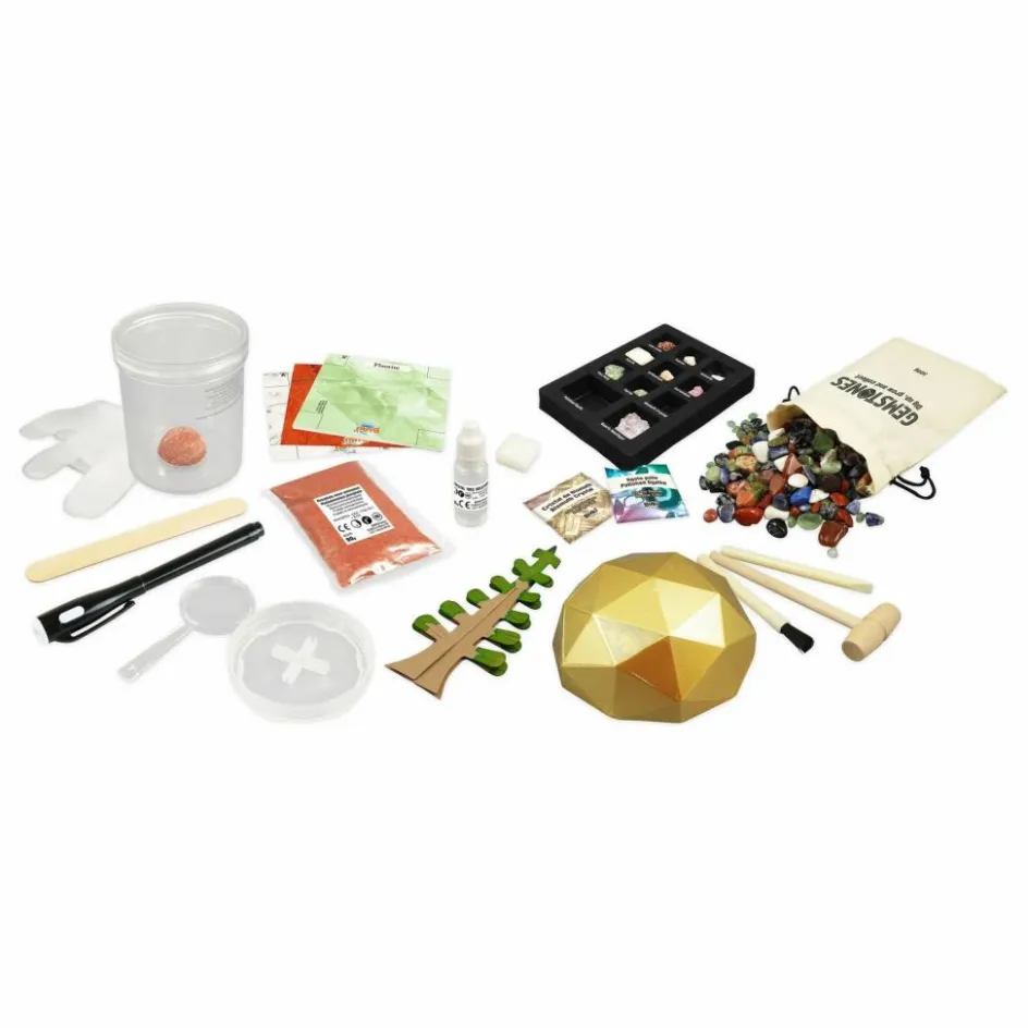 Buki Coffret pierres précieuses et cristaux| Jeux Éducatifs