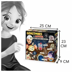 Buki Coffret pierres précieuses et cristaux| Jeux Éducatifs