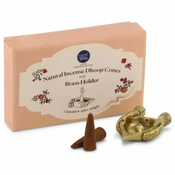 Doing Goods Coffret porte-encens Cinnamon|Homme/Femme Coffrets|Soins, Wellness