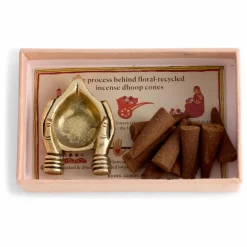 Doing Goods Coffret porte-encens Cinnamon|Homme/Femme Coffrets|Soins, Wellness