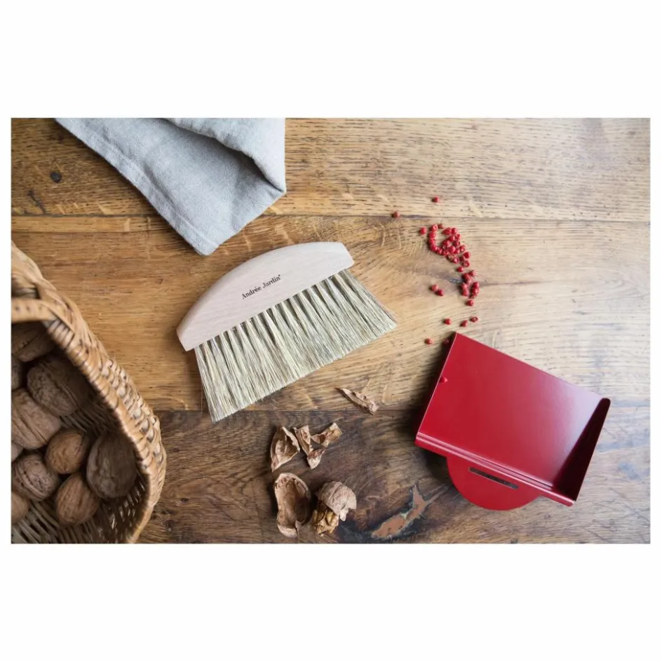 New Andrée Jardin Coffret ramasse miettes | Brique