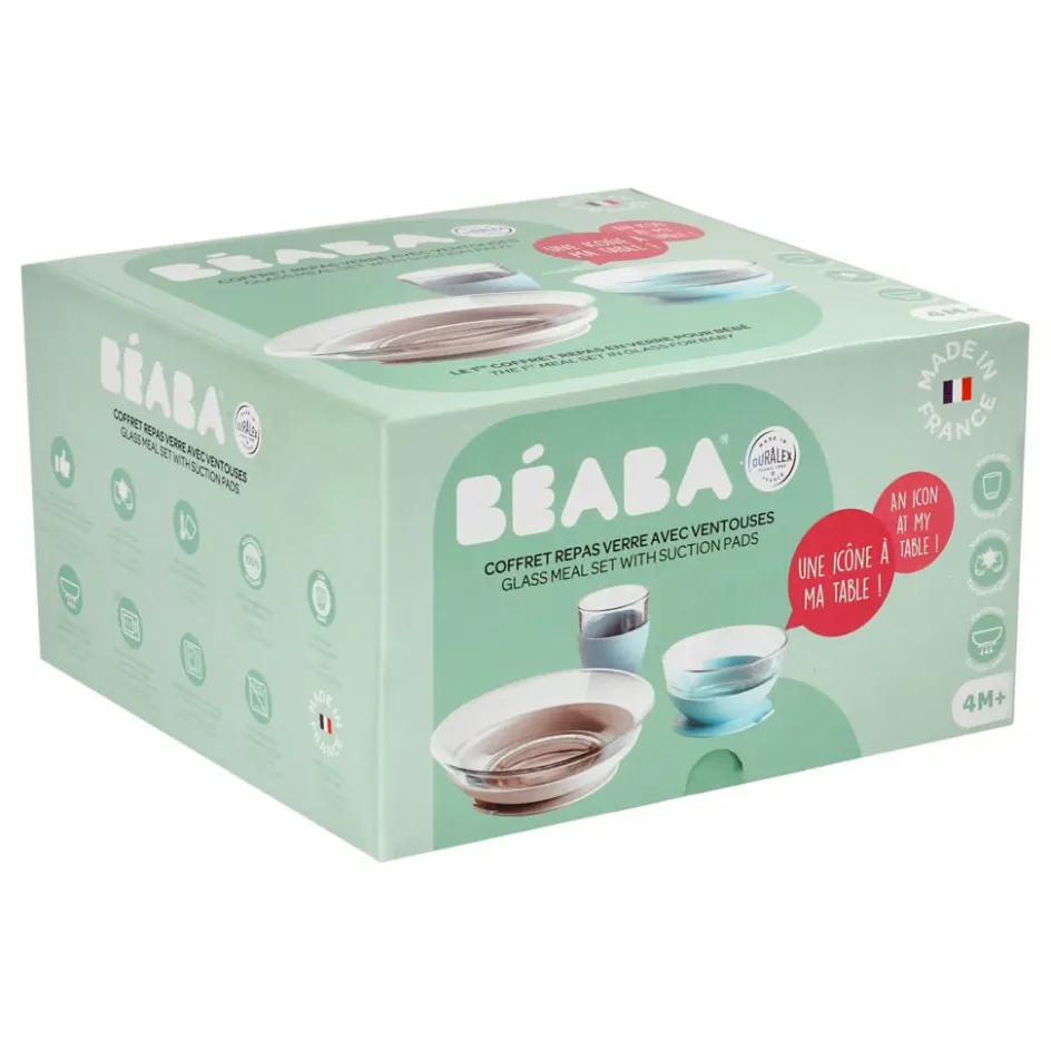 Outlet Coffret repas en verre - 3 pièces | Premiers Repas|Puériculture