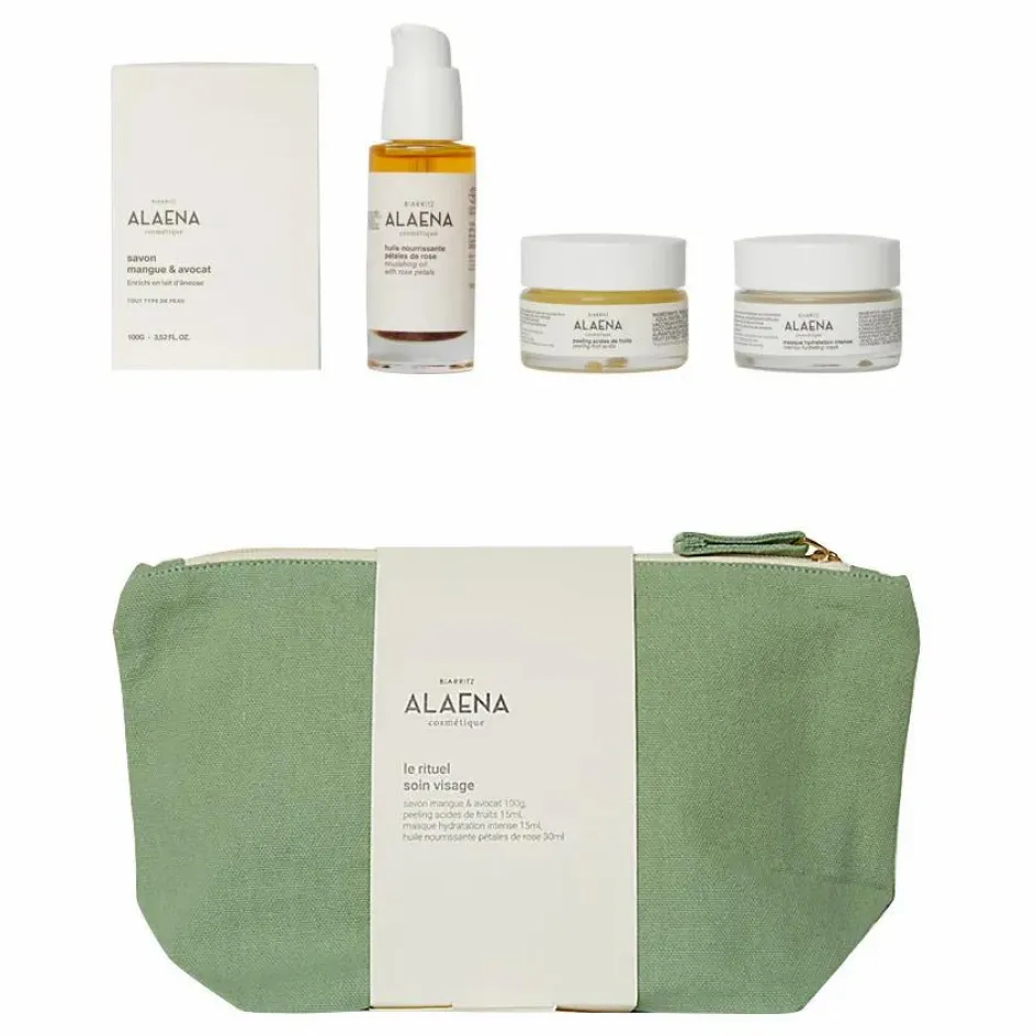 Alaena Coffret Rituel Soin Visage|Femme Soins Du Visage|Taille Voyage