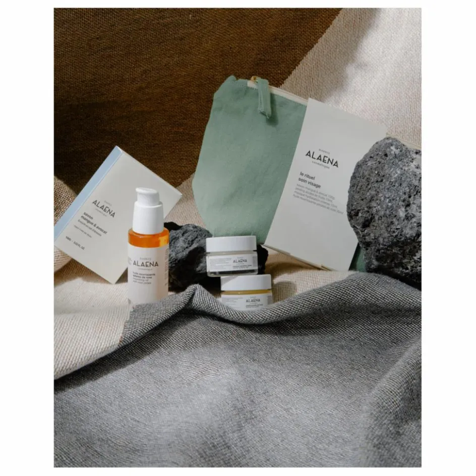 Alaena Coffret Rituel Soin Visage|Femme Soins Du Visage|Taille Voyage