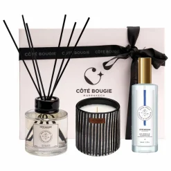 Homme Côté Bougie Bougies, Senteurs|Bougies, Senteurs*Coffret Signature - Mandarine
