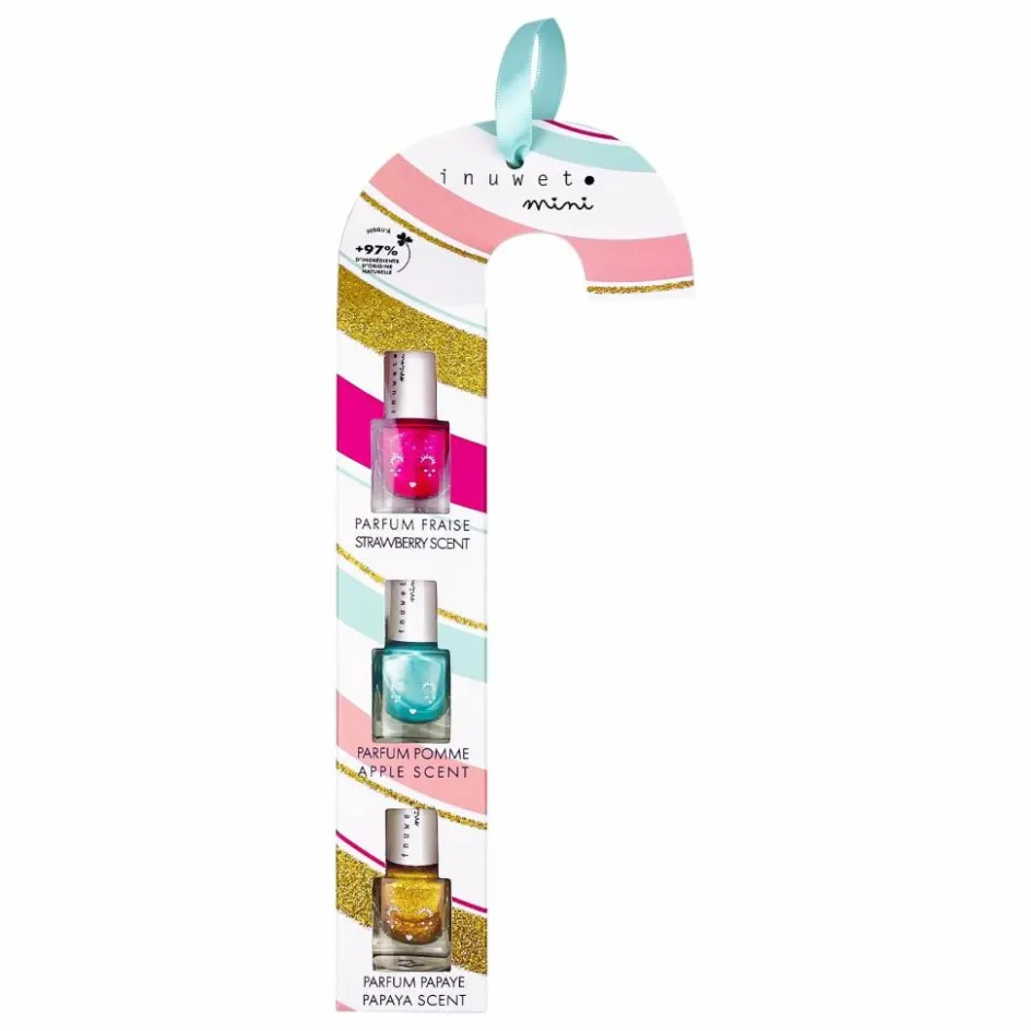 Enfant Inuwet Coffrets|Maquillage Enfant*Coffret Sucre d'Orge 3 vernis