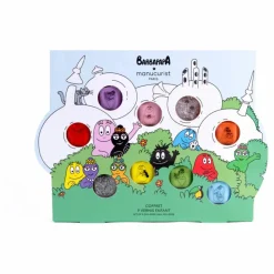 Clearance Manucurist Coffret Vernis enfant Barbapapa Family - 9 vernis Multicolore