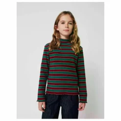 Clearance Bobo Choses Col Roulé Rayé | Vert