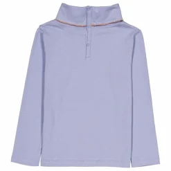 Hello Simone Col Roulé Twiggy Uni Coton Bio ||Enfant Blouses, T-Shirts