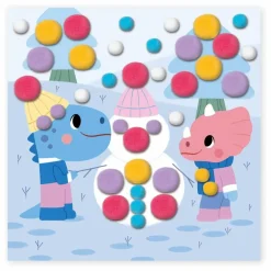 New Collage Pompons - x Hachette Loisirs Créatifs