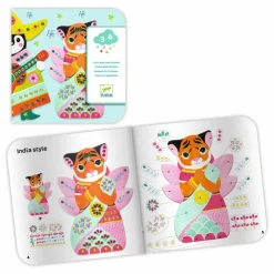 Outlet Djeco Collages Brillants Multicolore