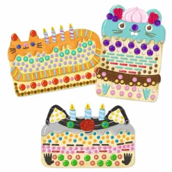 Djeco Collages Cakes et Bombecs| Loisirs Créatifs