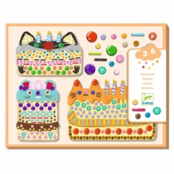 Djeco Collages Cakes et Bombecs| Loisirs Créatifs