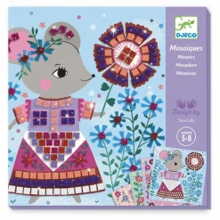 Outlet Djeco Collages Lovely pets Multicolore