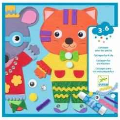 Djeco Collages Petits Choux| Loisirs Créatifs